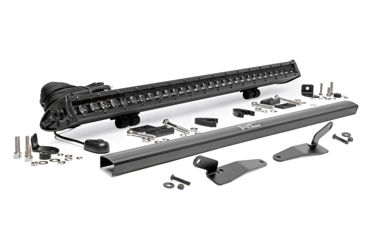 Polaris RZR Turbo R 4 Premium Light Mount - Front - Rough Country - 30